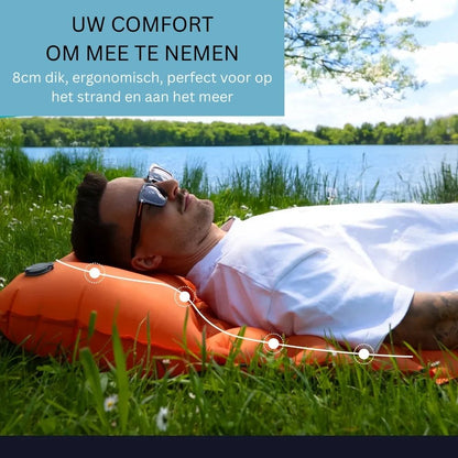TurboMat™ - Bliksemsnelle Opblaas Voor Ultieme Outdoor Vrijheid