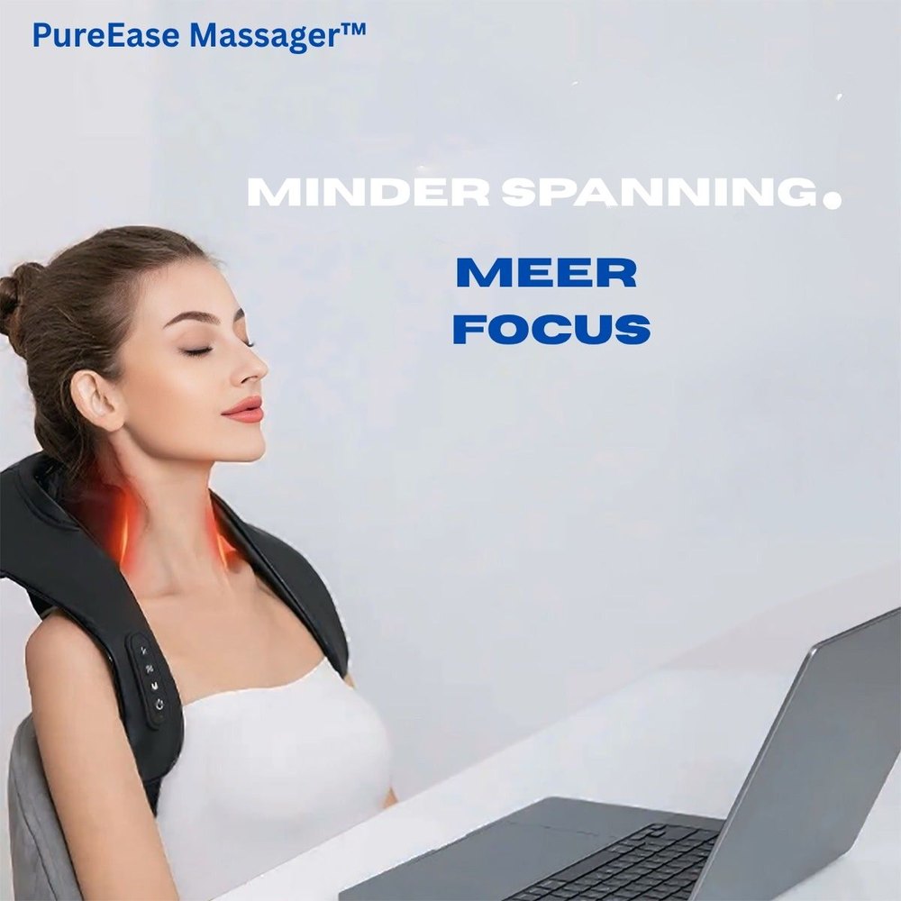 PureEase Massager™ - Zet Spierspanning Om In Totale Ontspanning Op Elk Moment