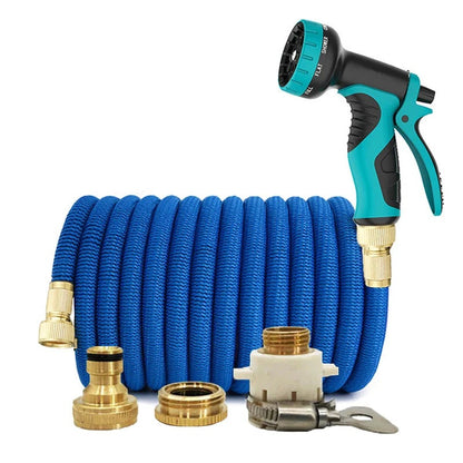 MicroHose™ Expandable Water Hose with Thumb Spray Nozzle