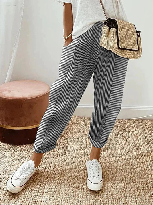 Marijke Gestreepte Broek
