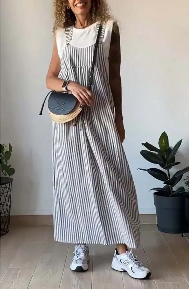 Eden | Casual Striped Jumpsuit