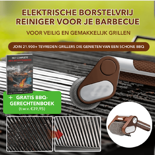 GrillBoss™ - Elektrische en borstelvrije BBQ-reiniger