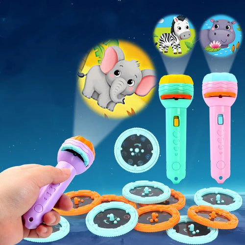 Story Torch™ - Bedtijd Magie - Zaklamp projector