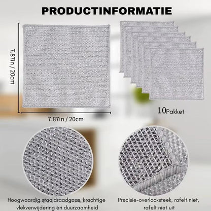 MasterWipe™ - 3X Sterker Dan Staalwol, Gaat 10X Langer Mee