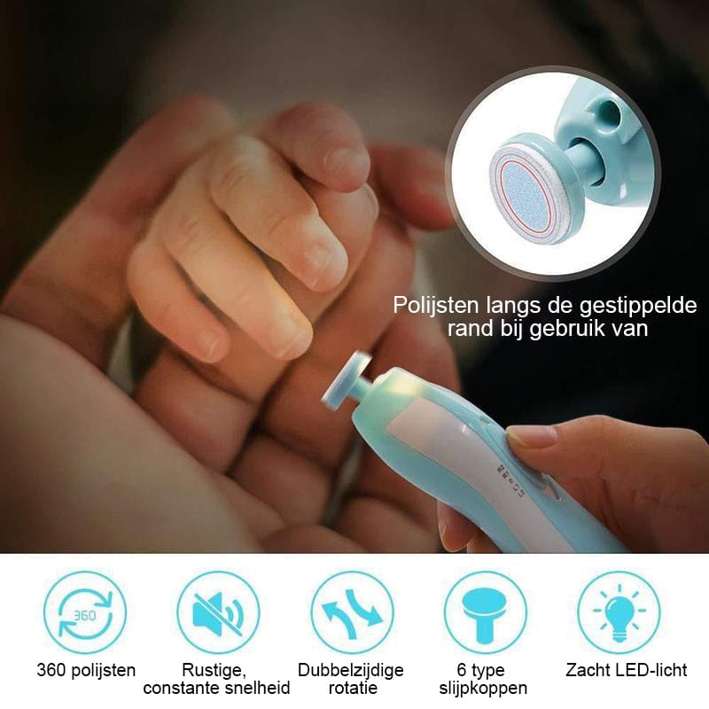 Baby en Peuter Nageltrimmer Set | Verzorg nagels veilig en gemakkelijk!